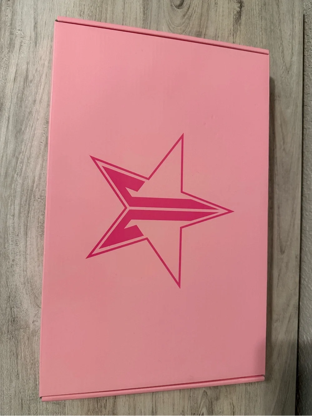 Jeffree Star Pink Makeup Brush Case with Magenta Star Logo